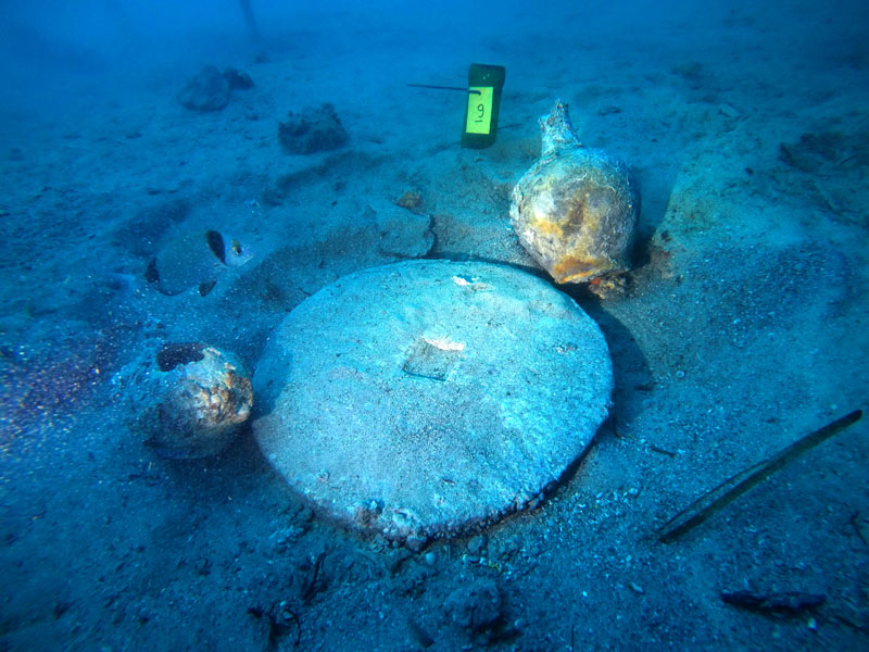 Fundstücke unter Wasser